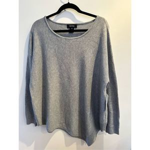 Karen Kane Big Sky Asymmetrical Hem Sweater Plus Size 2X